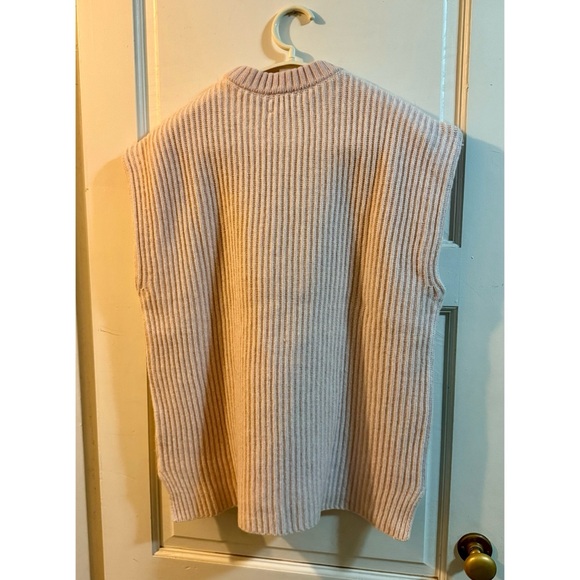 Ganni ribbed wool blend sweater vest - Picture 3 of 6